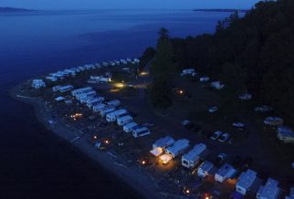 beachcomber aerial view